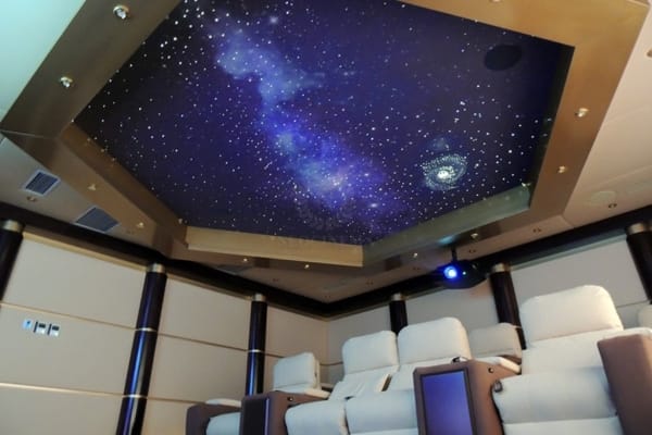 Звездное небо в частном кинозале