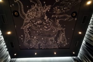 Акустический тканевый потолок с фотопечатью