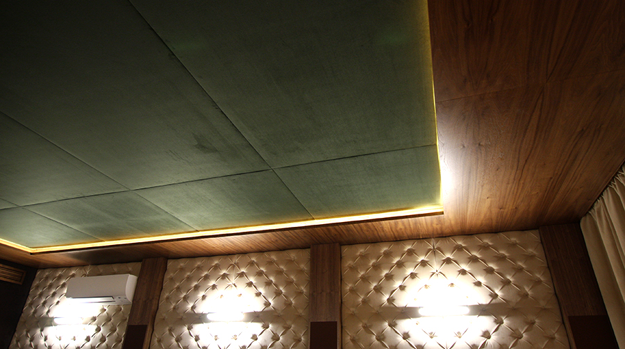 Производство звукокорректирующих тканевых панелей для стен и потолка